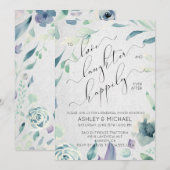 Invitation JARDIN PAISIBLE | Heureux Jamais Après La Répétiti (Devant / Derrière)