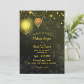 Invitation Jardin Physalis Glam Lanternes Mariages (Debout devant)