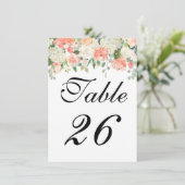 Invitation Jardin rose (Debout devant)