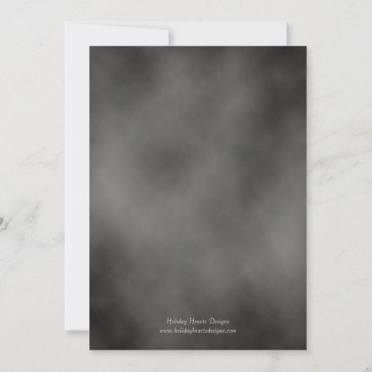 Invitation Jardin rustique Cookout (Dos)