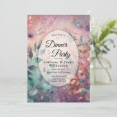 Invitation Jardin secret en Soirée - Restaurant (Debout devant)