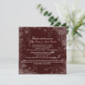 Invitation Jardin secret Vintage PixDezines (Debout devant)
