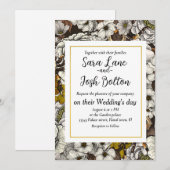 Invitation Jardin Tarantula 2 (Devant / Derrière)