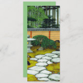 Invitation Jardin zen (Devant / Derrière)