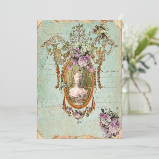 Invitation Jardins antiques de Marie Antoinette Versailles 5 (Debout devant)