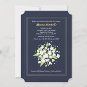 Invitation Jasmine Bouquet (Devant)