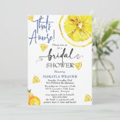 Invitation jaune C'est Amore Lemon Fête des mariées (Debout devant)