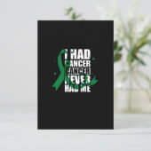 Invitation j'avais un cancer, un cancer ne m'avait jamais eu (Debout devant)