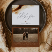 Invitation JAYLA Boho Terracotta Brûlé Merci orange