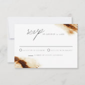Invitation JAYLA Boho Terracotta Burnt Orange Wedding RSVP (Devant)