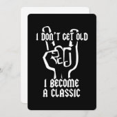 Invitation Je deviens un classique (Devant / Derrière)