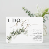 Invitation Je fais BBQ Faded Greenergie Party (Debout devant)