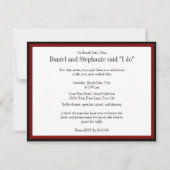 Invitation Je fais de la bulle vocale (Dos)