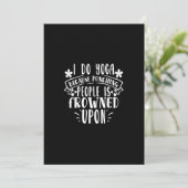 Invitation je fais du yoga parce que frapper les gens est mal (Debout devant)