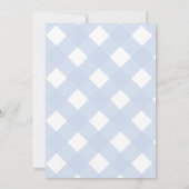 Invitation Je fais le dîner de répétition Wedding shower des  (Dos)