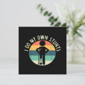 Invitation je fais mes propres cascades (Debout devant)