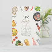 Invitation Je fais partie de l'engagement BBQ (Debout devant)