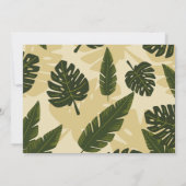 Invitation Je fais un BBQ Fête de Couple Jardin Cour Photo (Dos)