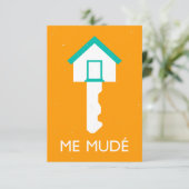 Invitation je mude llave de casa (Debout devant)