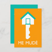 Invitation je mude llave de casa (Devant / Derrière)