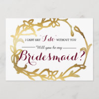 Je ne peux pas dire "Je le fais" sans toi | Brides