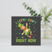 Invitation Je ne peux pas le faire maintenant Drôle de Saint- (Debout devant)