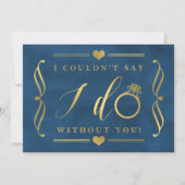 Invitation Je ne pouvais pas dire que je le fais sans toi | G (Devant)