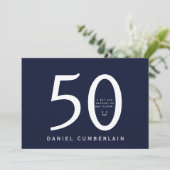 Invitation Je Parie Que Tu Pensais Qu'Il Était Anniversaire D (Debout devant)