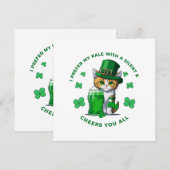 Invitation Je préfère mon kale avec un K silencieux drôle ama (Devant / Derrière)