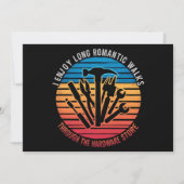 Invitation Je Profite De Longues Promenades Romantiques À Tra (Devant)