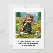 Invitation Je ressens le besoin... le besoin de Weed. (Dos)