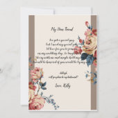 Invitation je      serai ma femme de chambre (Devant)