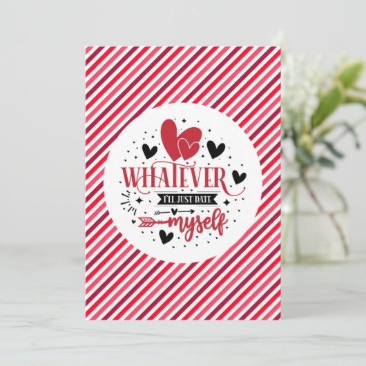 Invitation Je sortirai avec moi. (Debout devant)