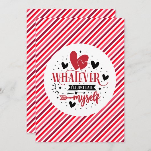 Invitation Je sortirai avec moi. (Devant / Derrière)