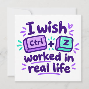 Invitation Je souhaite que Ctrl Z fonctionne dans la vraie vi