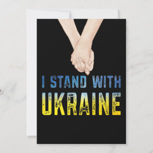 Invitation Je Suis Avec La Chemise Ukrainienne Soutenez Le Dr
