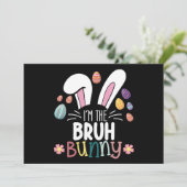 Invitation Je suis le Groh Bunny Easter Matching (Debout devant)