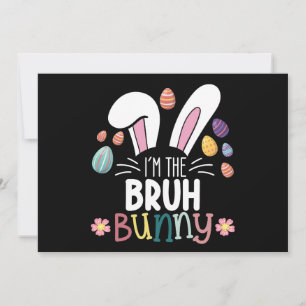 Invitation Je suis le Groh Bunny Easter Matching