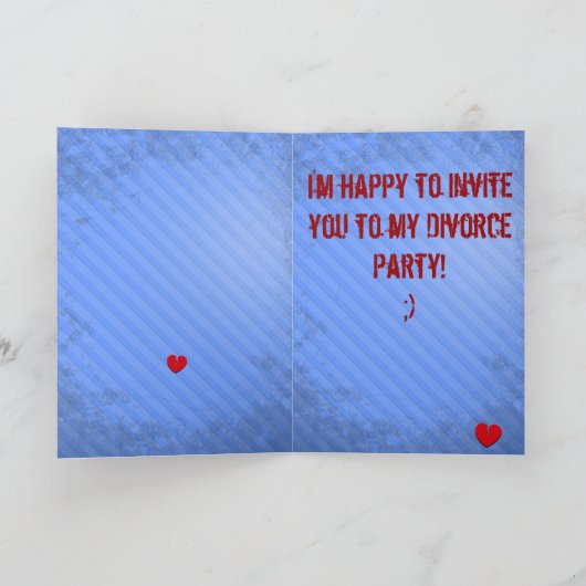 Invitation Je suis resté vivant (Intérieur)