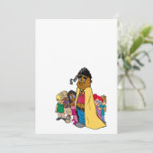 Invitation Je suis un fan des bandes dessinées de CQ (Debout devant)