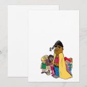 Invitation Je suis un fan des bandes dessinées de CQ (Devant / Derrière)