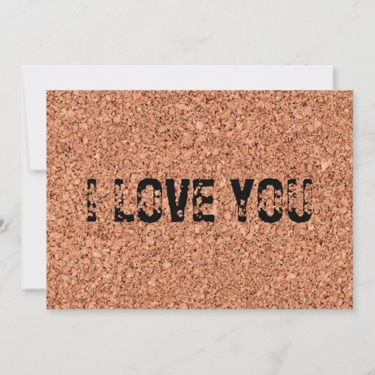 INVITATION "JE T'AIME" (Devant)