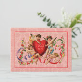 Invitation Je T'Aime (Debout devant)