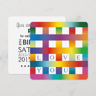 Invitation Je t'aime