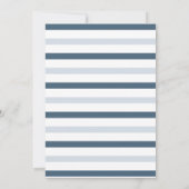 Invitation Je t'aime beaucoup neiger ! Baby shower à neige (Dos)