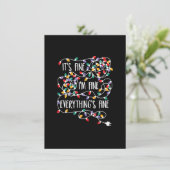 Invitation Je vais bien tout va bien Noël Xm (Debout devant)