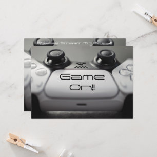 Invitation "JE VAIS ! !" PlayStation Party