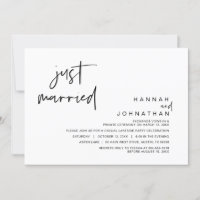 Je viens de me marier, Parti de l'Elopement Mariag