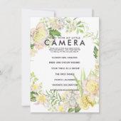 Invitation Je vois avec ma petite caméra Jeu de mariage (Devant)