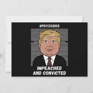 Invitation Je vote pour le condamné Felon Pro Trump 2024